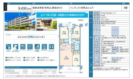 インプレスト西馬込ヒルズ 4階 0