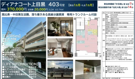 ディアナコート上目黒 403号 0
