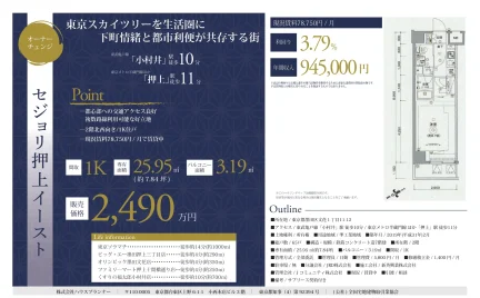 セジョリ押上イースト 2号 0