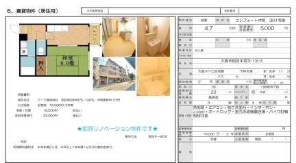 コンフォート中宮 301号室 301号 0