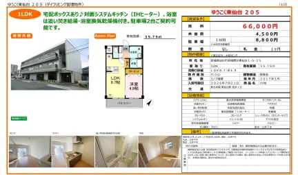 ゆうこく東仙台205 205号 0