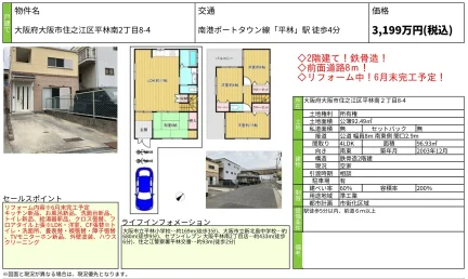 大阪府大阪市住之江区平林南2丁目8-4 0