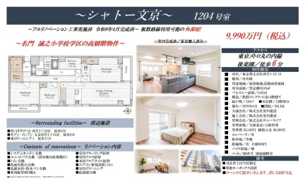 シャトー文京 1204号 0