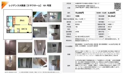 レジデンス大開通 101号 0