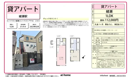 エントラスト綾瀬 204号 0