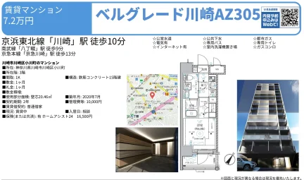 ベルグレード川崎AZ305 305号 0