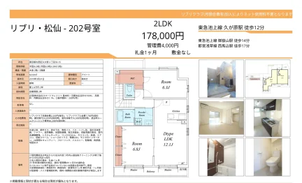リブリ・松仙 202号 0