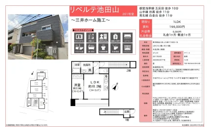 リベルテ池田山 201号 0