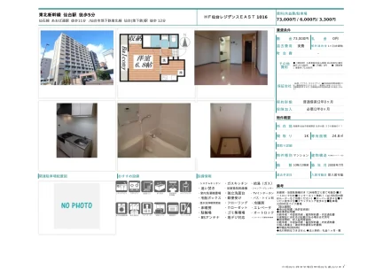 HF仙台レジデンスEAST 1016 1016 0