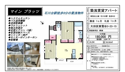 マインプラッツ 101号 0