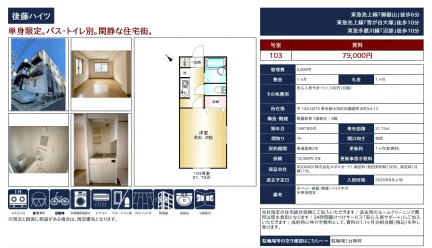 後藤ハイツ 103号 0