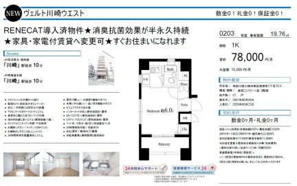 NEW ヴェルト川崎ウエスト 0203号 0
