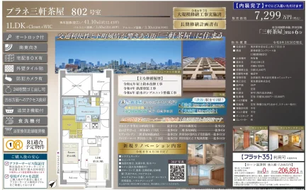 プラネ三軒茶屋 802号 0