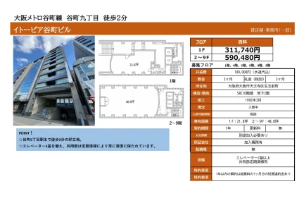 イトーピア谷町ビル 1号 0