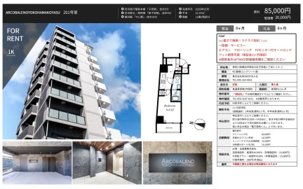 アルコバレーノ横浜子安 201号 0