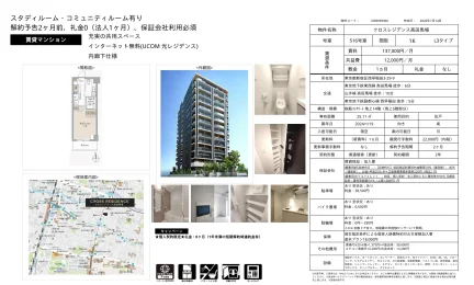 クロスレジデンス高田馬場 516号 0