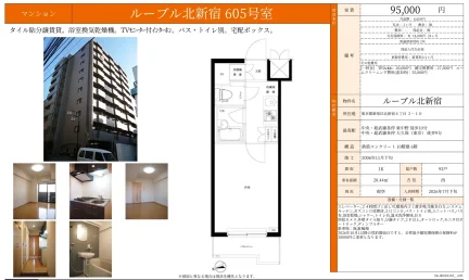 ループル北新宿 605号 0