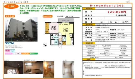 セジュールオッツ 303号 0