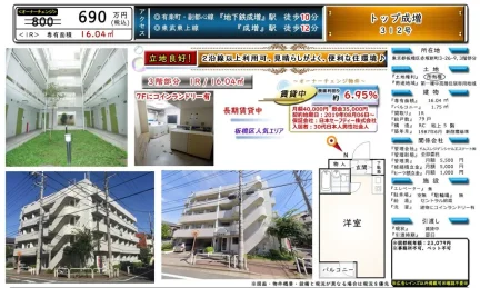 Vintage Studio Condo in Akatsukashimmachi 0