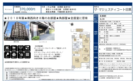 ザ・マジェスティコート目黒 8号 0
