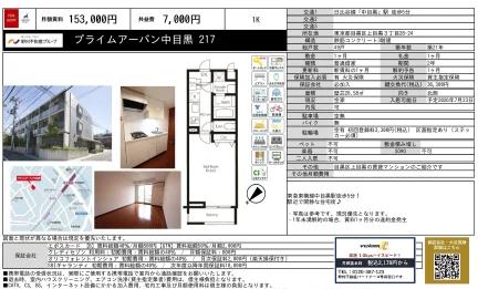 プライムアーバン中目黒 217 217号 0