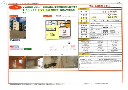 セジュール Newレセンテ 304号 0