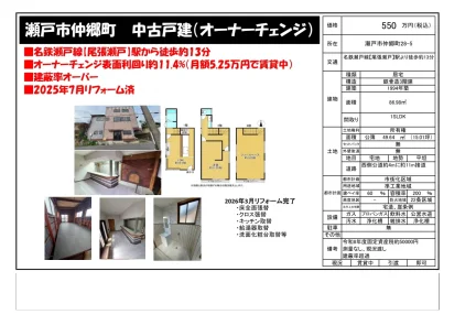 Charming 1-Bedroom House in Nakagocho 0