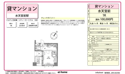 Studio Condo Near Station in Nihombashihakozakicho 0