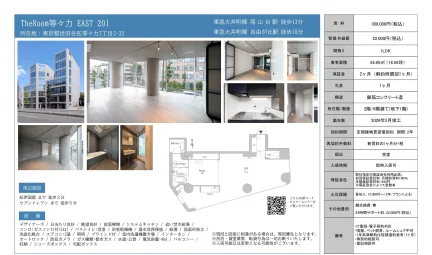 The Room 等々力 EAST 201 201号 0