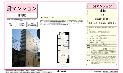 アトラス　カーロ浦和常盤弐番館 0