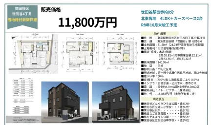 借地権付新築戸建 0