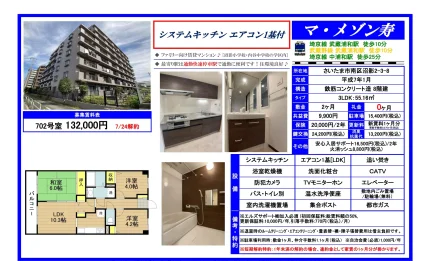 マ・メゾン炉 702号 0