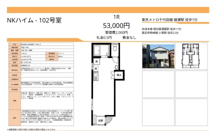 NKハイム 102号 0