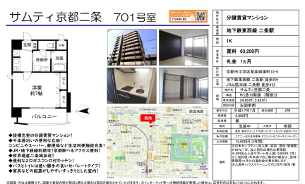 サムティ京都二条 701号 0