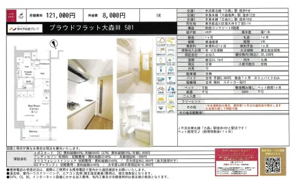 プラウドフラット大森Ⅱ 501 501 0