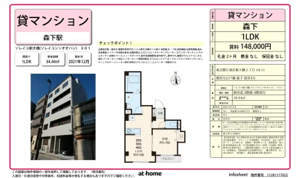 Modern 1LDK Condo Near Station in Shinohashi 0