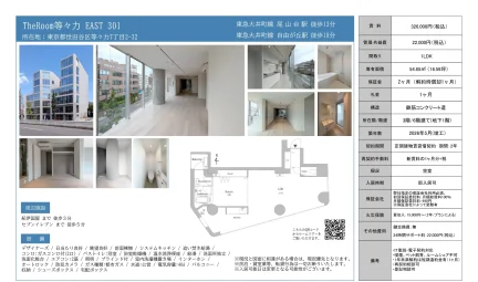 The Room 等々力 EAST 301 301号 0