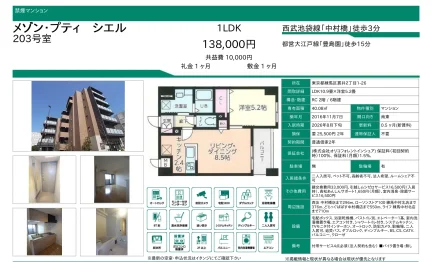 メゾン・プティ シエル 203号 0