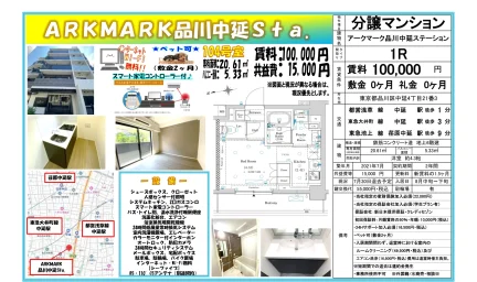 アークマーク品川中延ステーション 104号 0