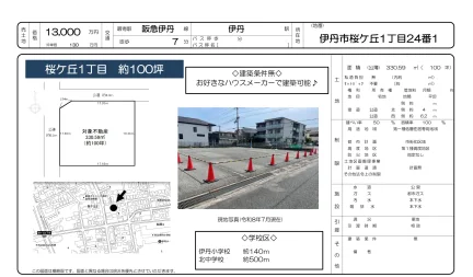 Land Near Station in Sakuragaoka 0