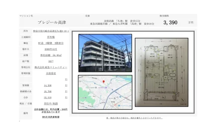 プレジール高津 0