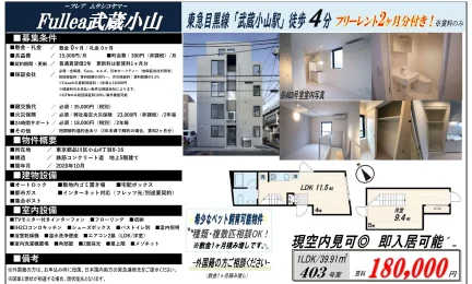 フレア ムサシコヤマ 403号 0