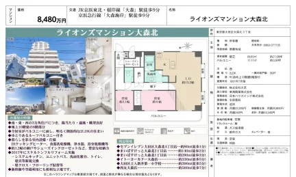 ライオンズマンション大森北 0