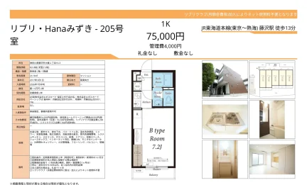 リブリ・Hana みずき 205号 0