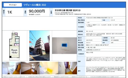 リヴェールU横浜 302 302 0