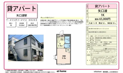 T・メゾン(テイーメゾン) 00203 203号 0