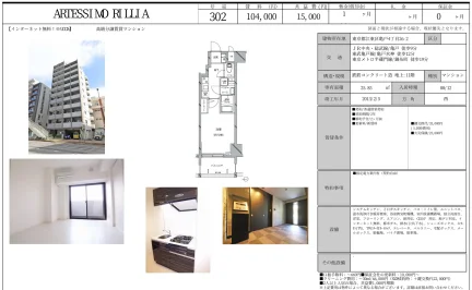 ARTESSI MD RILLIA 302号 0