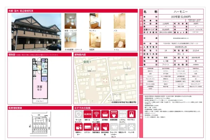 ハーモニー 103号室 0