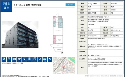 ドゥーエ二子新地 0101号 0