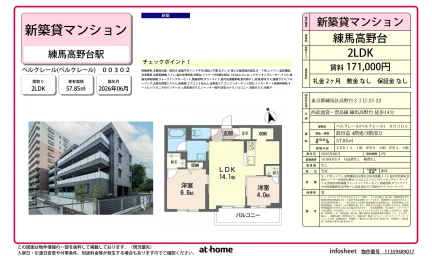 ベルクレール 302号 0